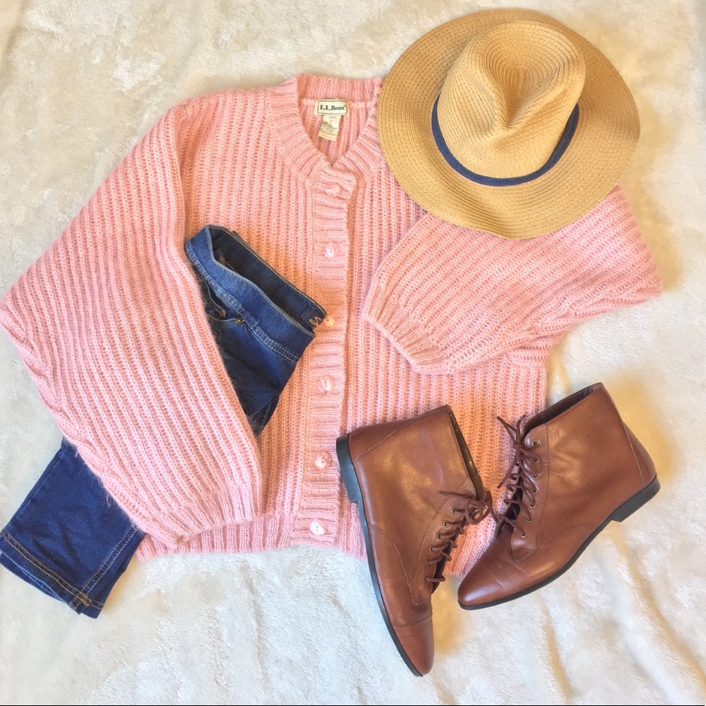 Pink 80’s Cardigan